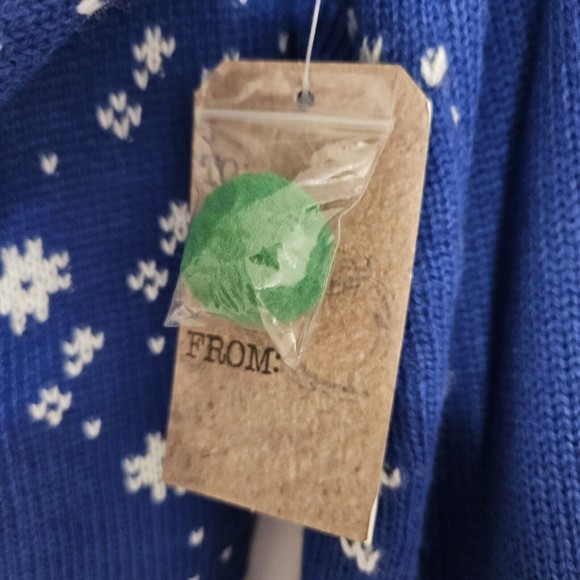 Ugly Christmas Sweater Snowman 3D Adult Size Large Light Up Jolly Sweaters Works - Picture 6 of 10